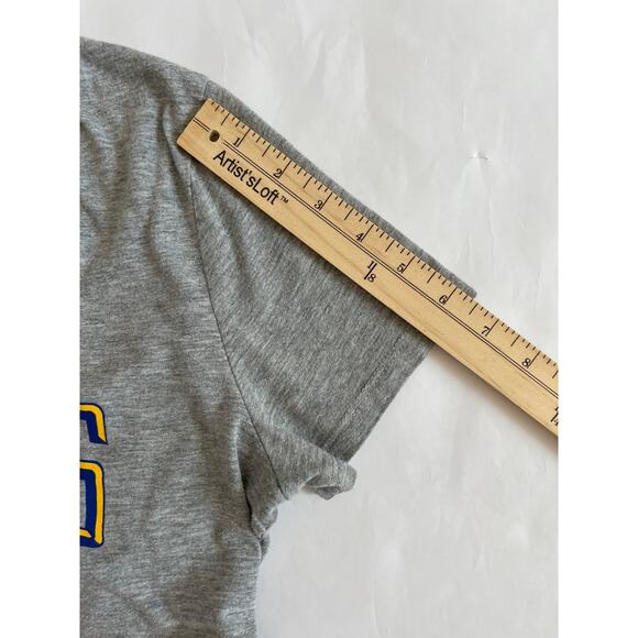 NBA GOLDEN STATE WARRIORS WOMENS SHORT SLEEVE TSHIRT GRAY SIZE MEDIUM - Picture 7 of 10